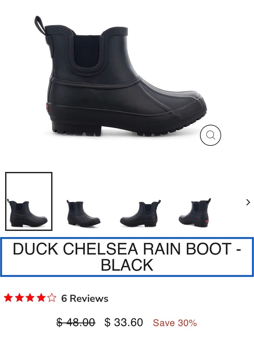 Chooka ankle rain boots - Picture 14 of 15